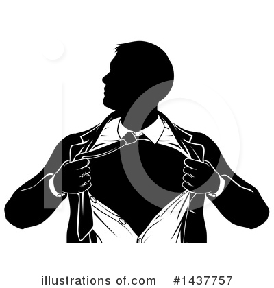 Super Man Clipart #1437757 by AtStockIllustration