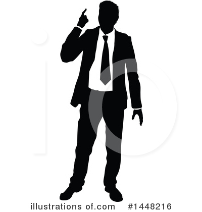 Royalty-Free (RF) Business Man Clipart Illustration by AtStockIllustration - Stock Sample #1448216