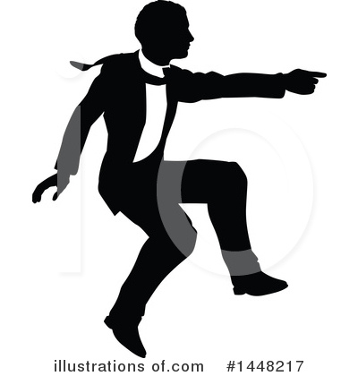 Royalty-Free (RF) Business Man Clipart Illustration by AtStockIllustration - Stock Sample #1448217