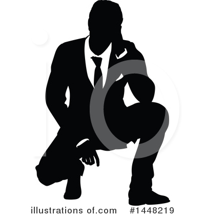 Royalty-Free (RF) Business Man Clipart Illustration by AtStockIllustration - Stock Sample #1448219