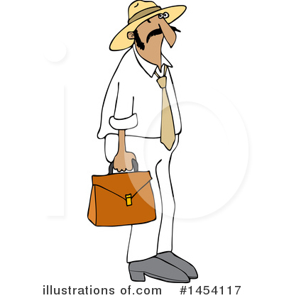 Royalty-Free (RF) Business Man Clipart Illustration by djart - Stock Sample #1454117