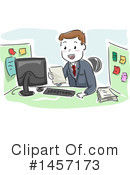 Business Man Clipart #1457173 by BNP Design Studio