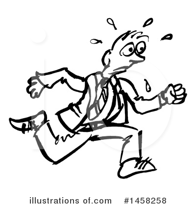 Royalty-Free (RF) Business Man Clipart Illustration by AtStockIllustration - Stock Sample #1458258