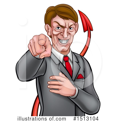 Royalty-Free (RF) Business Man Clipart Illustration by AtStockIllustration - Stock Sample #1513104