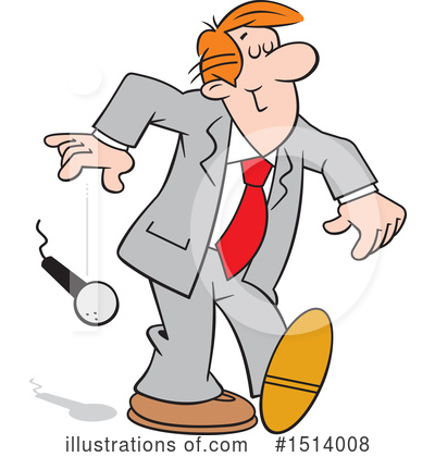 Royalty-Free (RF) Business Man Clipart Illustration by Johnny Sajem - Stock Sample #1514008