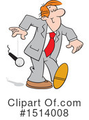 Business Man Clipart #1514008 by Johnny Sajem