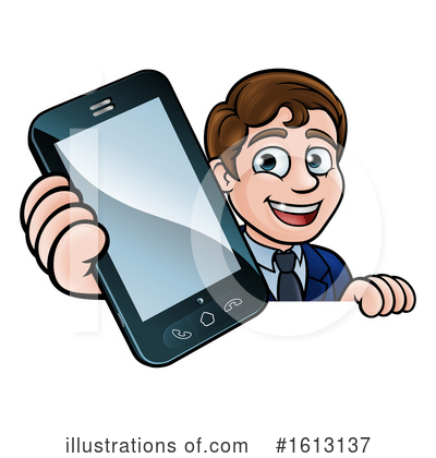 Royalty-Free (RF) Business Man Clipart Illustration by AtStockIllustration - Stock Sample #1613137