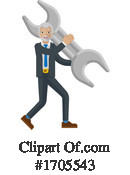 Business Man Clipart #1705543 by AtStockIllustration
