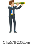 Business Man Clipart #1718718 by AtStockIllustration