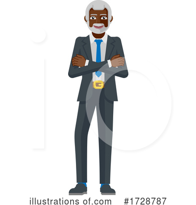 Business Man Clipart #1728787 by AtStockIllustration