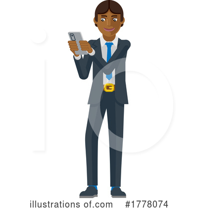 Business Man Clipart #1778074 by AtStockIllustration