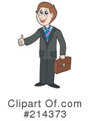 Business Man Clipart #214373 by visekart