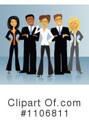 Business Team Clipart #1106811 by Amanda Kate
