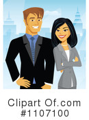 Business Team Clipart #1107100 by Amanda Kate