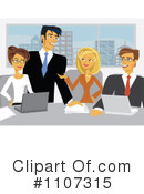 Business Team Clipart #1107315 by Amanda Kate