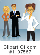 Business Team Clipart #1107567 by Amanda Kate