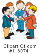 Business Team Clipart #1160741 by David Rey