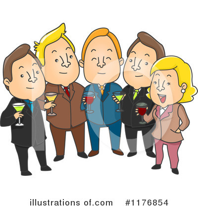 Royalty-Free (RF) Business Team Clipart Illustration by BNP Design Studio - Stock Sample #1176854