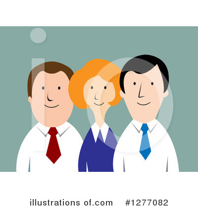 Businessman Clipart #1277082 by Vector Tradition SM