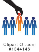Business Team Clipart #1344146 by ColorMagic