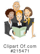Business Team Clipart #215471 by BNP Design Studio