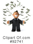 Business Toon Guy Clipart #92741 by Julos
