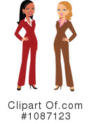 Business Woman Clipart #1087123 by Monica