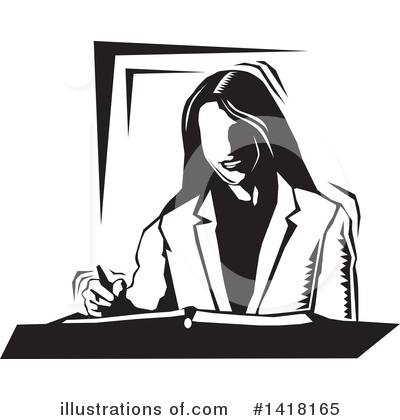 Business Clipart #1418165 by David Rey