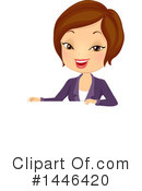 Business Woman Clipart #1446420 by BNP Design Studio