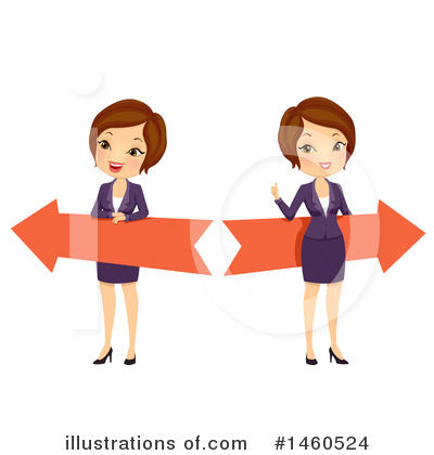 Royalty-Free (RF) Business Woman Clipart Illustration by BNP Design Studio - Stock Sample #1460524