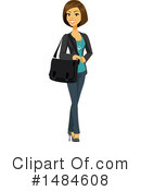 Business Woman Clipart #1484608 by Amanda Kate