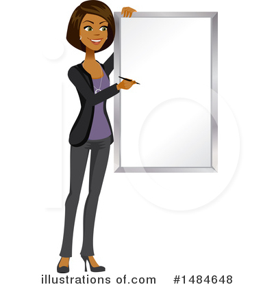 Royalty-Free (RF) Business Woman Clipart Illustration by Amanda Kate - Stock Sample #1484648