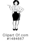 Business Woman Clipart #1484667 by Lal Perera