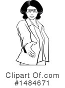 Business Woman Clipart #1484671 by Lal Perera