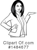 Business Woman Clipart #1484677 by Lal Perera