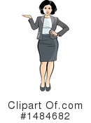 Business Woman Clipart #1484682 by Lal Perera