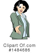 Business Woman Clipart #1484686 by Lal Perera
