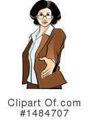 Business Woman Clipart #1484707 by Lal Perera