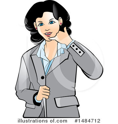 Call Me Clipart #1484712 by Lal Perera