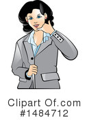 Business Woman Clipart #1484712 by Lal Perera