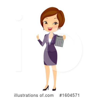 Businesswoman Clipart #1604571 by BNP Design Studio