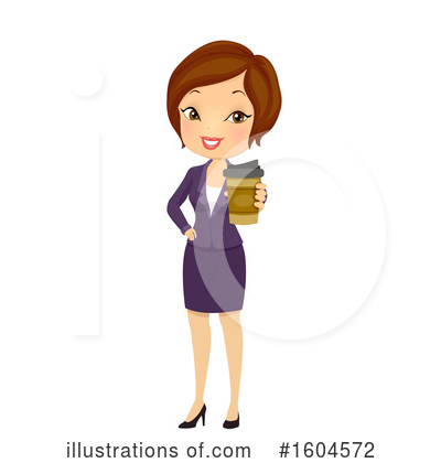 Royalty-Free (RF) Business Woman Clipart Illustration by BNP Design Studio - Stock Sample #1604572