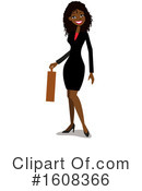 Business Woman Clipart #1608366 by peachidesigns