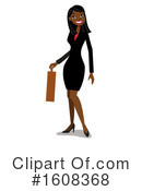 Business Woman Clipart #1608368 by peachidesigns