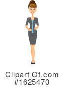 Business Woman Clipart #1625470 by Amanda Kate