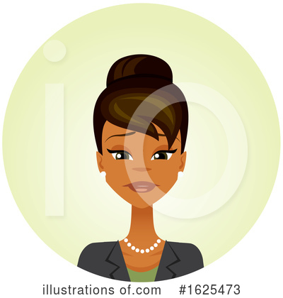 Royalty-Free (RF) Business Woman Clipart Illustration by Amanda Kate - Stock Sample #1625473