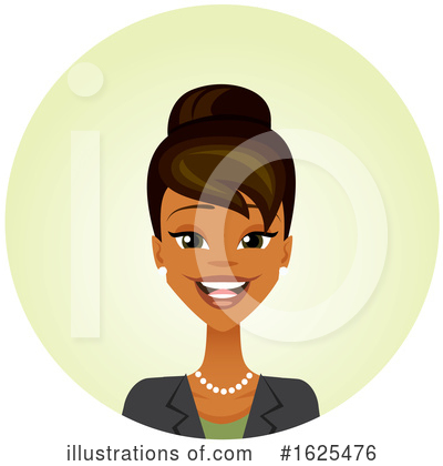 Royalty-Free (RF) Business Woman Clipart Illustration by Amanda Kate - Stock Sample #1625476