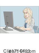 Business Woman Clipart #1714463 by Alex Bannykh