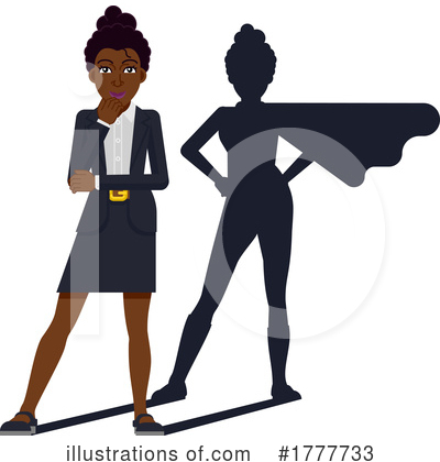 Black Businesswoman Clipart #1777733 by AtStockIllustration