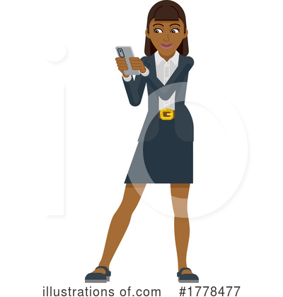 Royalty-Free (RF) Business Woman Clipart Illustration by AtStockIllustration - Stock Sample #1778477